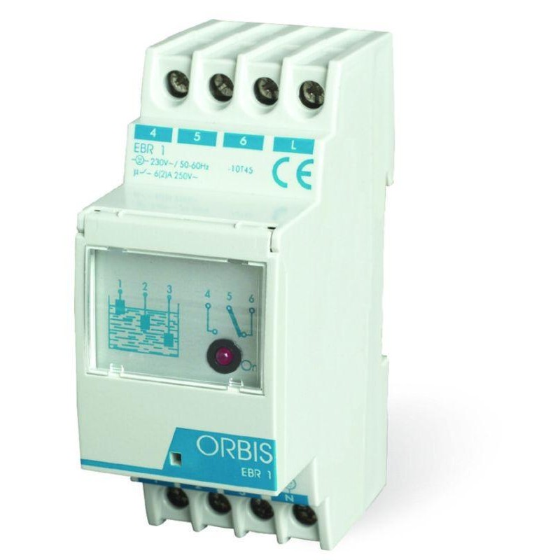 Реле контроля уровня жидкости EBR-1 230B Orbis OB230130 Реле контроля уровня жидкости EBR-1 230B Orbis OB230130