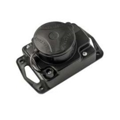 Розетка ОП 16А IP44 250В с заземл. каучук черн. Bylectrica Р16-413