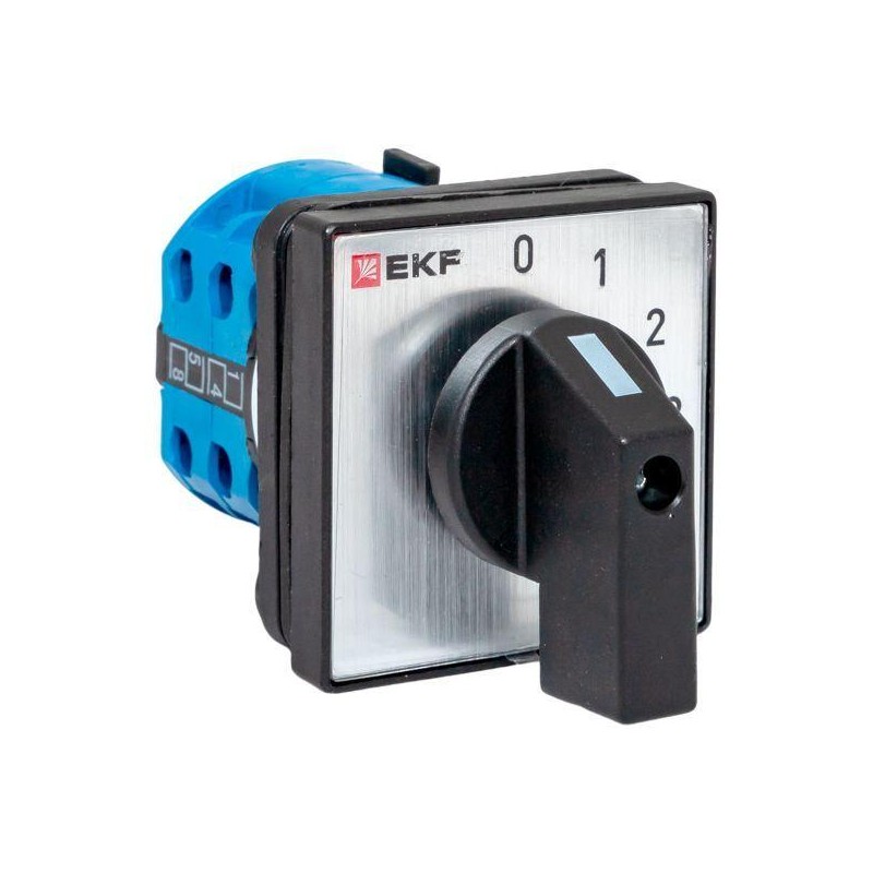 Переключатель кулачковый ПК-1-101 1п 10А "0-1-2-3" IP65 EKF pk-1-101-10-65
