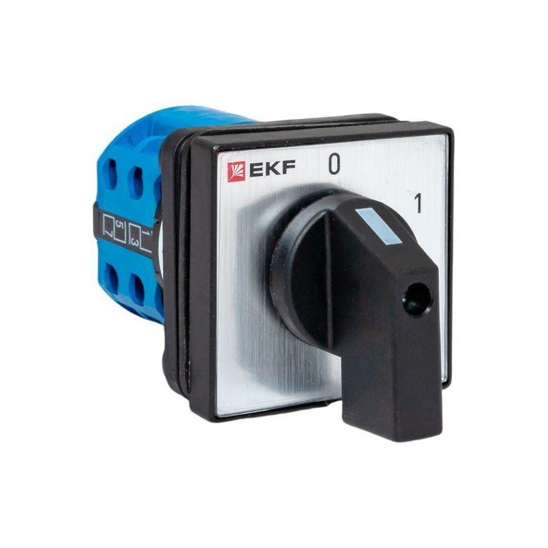 Переключатель кулачковый ПК-1-14 4п 10А "0-1" IP65 EKF pk-1-14-10-65
