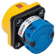 Переключатель кулачковый ПК-1-21 10А 1п "1-0-2" с блокировкой IP65 PROxima EKF pk-1-21-10-a65