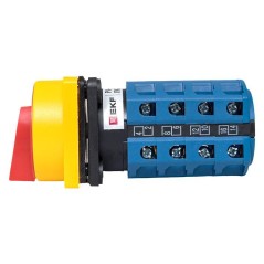 Переключатель кулачковый ПК-1-24 25А 4п "1-0-2" с блокировкой IP65 PROxima EKF pk-1-24-25-a65
