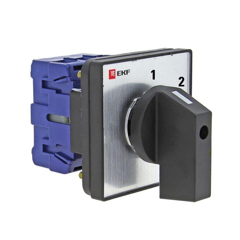 Переключатель кулачковый ПК-1-31 1П 10А "1-2" EKF pk-1-31-10