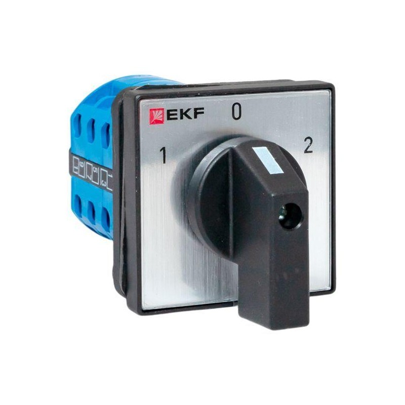 Переключатель кулачковый ПК-1-43 3п 10А "1-0-2" IP65 EKF pk-1-43-10-65
