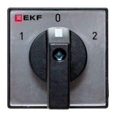 Переключатель кулачковый ПК-1-43 3п 10А "1-0-2" IP65 EKF pk-1-43-10-65