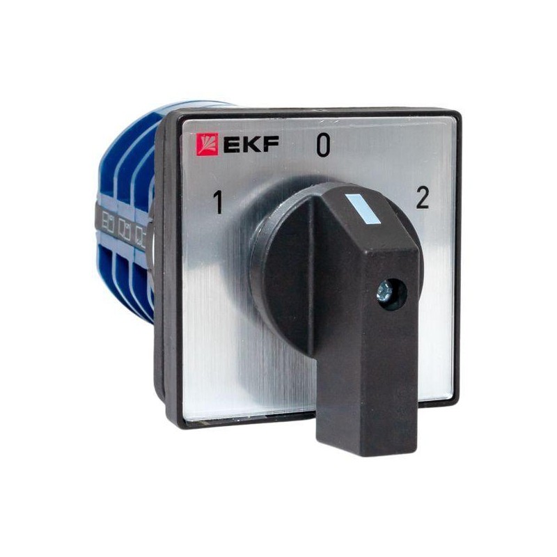 Переключатель кулачковый ПК-1-43 3п 32А "1-0-2" IP65 EKF pk-1-43-32-65