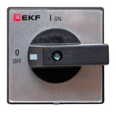 Переключатель кулачковый ПК-2-13 3п 25А "ВКЛ-ВЫКЛ" IP65 EKF pk-2-13-25-65
