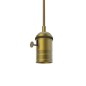 Светильник Decor E27 IP20 200-240В 1м подвесной бронз. GAUSS PL042