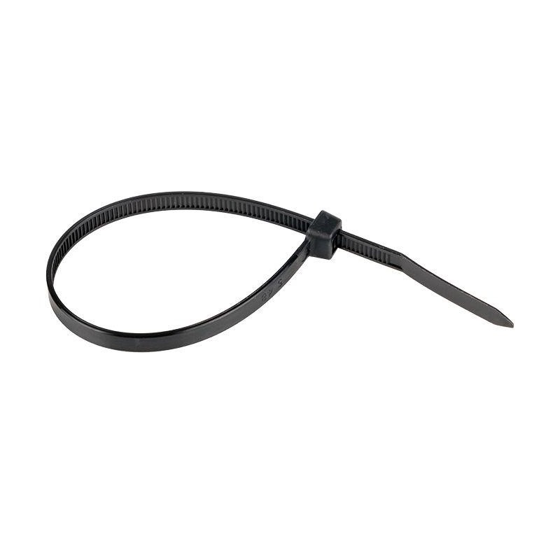 Хомут кабельный 4.8х180 нейл. черн. (уп.100шт) EKF plc-cb-4.8x180