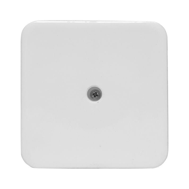 Коробка разветвительная КМР-030-030 наружная 75х75х26 бел. PROxima EKF plc-kmr-030-030 Коробка разветвительная КМР-030-030 наружная 75х75х26 бел. PROxima EKF plc-kmr-030-030