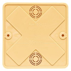 Коробка разветвительная КМР-030-032 100х100х28 свет. дерево PROxima EKF plc-kmr-030-032-s