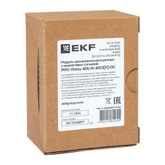 Модуль расширения дискретных и аналоговых сигналов PRO-Relay 4DI/AI 4DO(R) DC EKF PRL-E-4DIAI4DO-R-DC