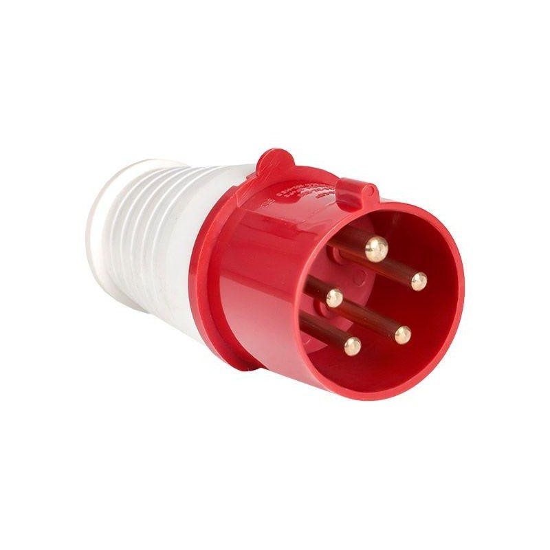 Вилка переносная 025 32А 3P+PE+N 380В IP44 EKF ps-025-32-380