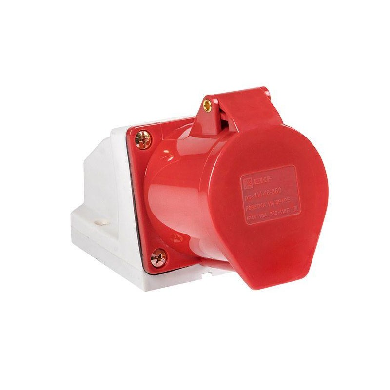 Розетка наружн. уст. 16А 3P+PE IP44 (114) EKF ps-114-16-380