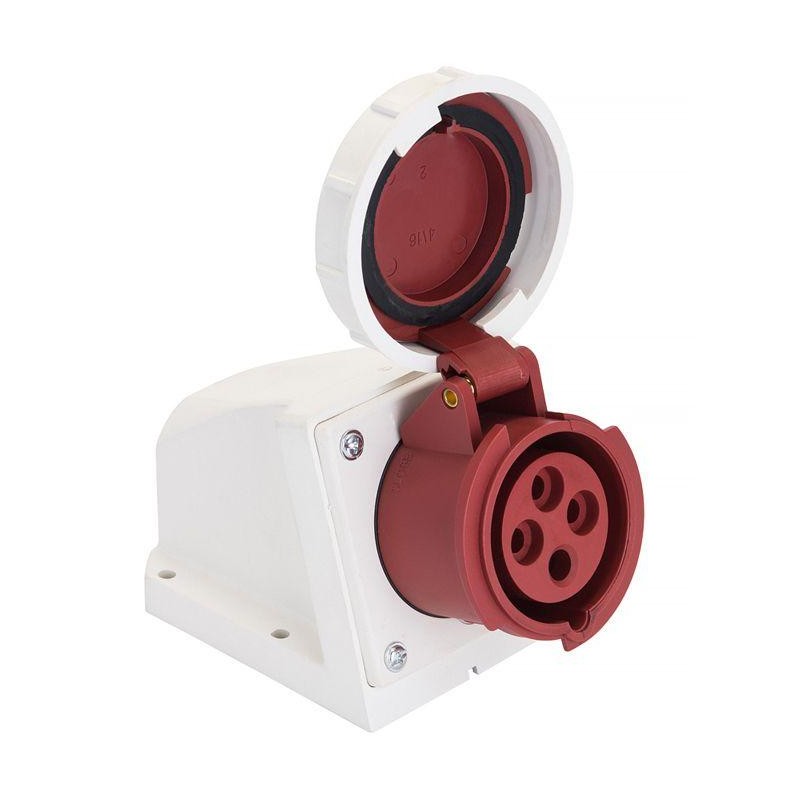 Розетка стационарная наружная 1142 3Р+РЕ 16А 380В IP67 PROxima EKF ps-1142-16-380