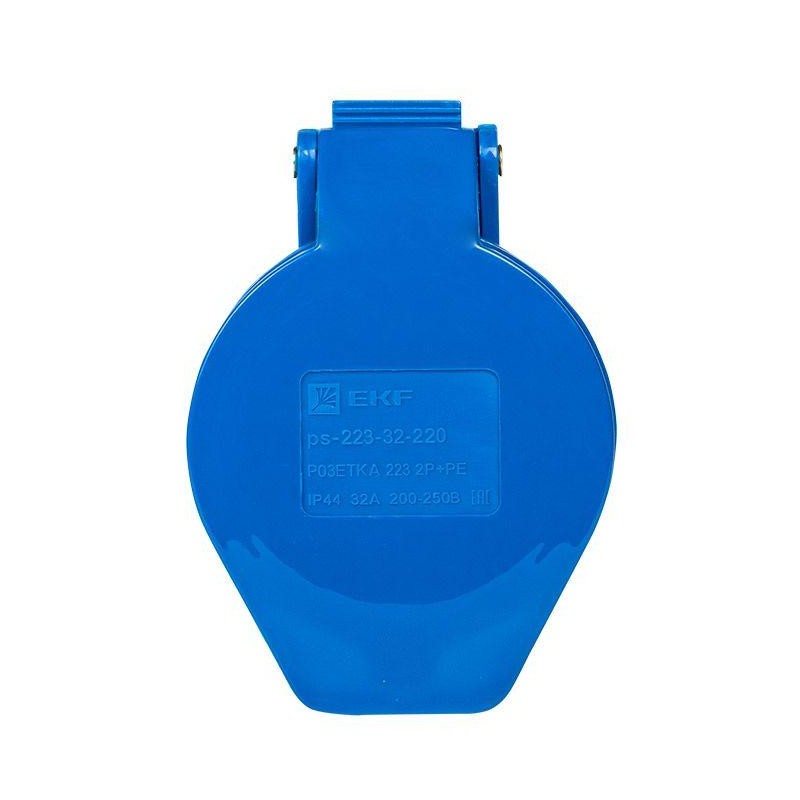 Розетка кабельная 32А 220В 2P+E IP44 (223) EKF ps-223-32-220 Розетка кабельная 32А 220В 2P+E IP44 (223) EKF ps-223-32-220