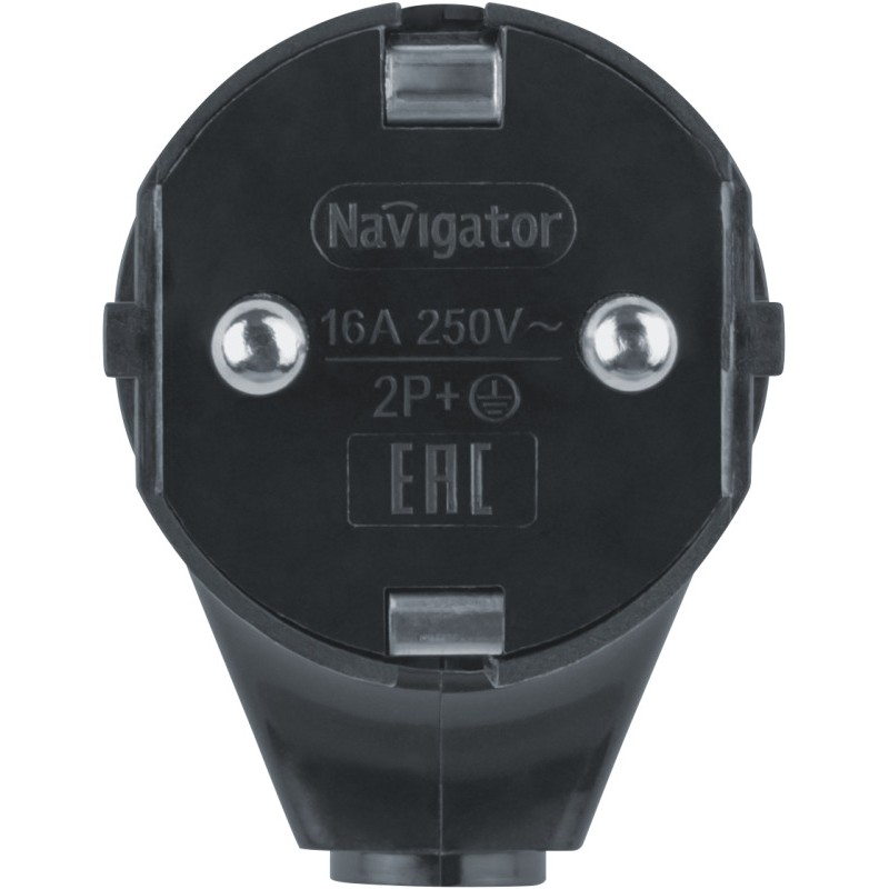 Вилка угловая 61 363 NCA-PL04-16A-E-BL с заземл. черн. Navigator 61363 Вилка угловая 61 363 NCA-PL04-16A-E-BL с заземл. черн. Navigator 61363
