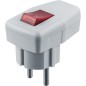 Вилка угловая 61 364 NCA-PL05-16A-ESC-WH с заземл. с выкл. бел. Navigator 61364 Вилка угловая 61 364 NCA-PL05-16A-ESC-WH с заземл. с выкл. бел. Navigator 61364