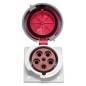 Розетка стационарная внутренняя угловая 4352 3Р+РЕ+N 63А 380В IP67 PROxima EKF ps-4352-63-380 Розетка стационарная внутренняя угловая 4352 3Р+РЕ+N 63А 380В IP67 PROxima EKF ps-4352-63-380
