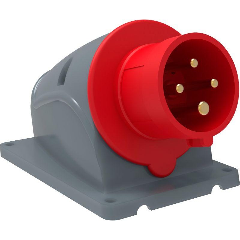 Вилка электрическая наружн. уст. 16А 3P+PE 380В IP44 MAGNUM ССИ-514 IEK PSN52-016-4 Вилка электрическая наружн. уст. 16А 3P+PE 380В IP44 MAGNUM ССИ-514 IEK PSN52-016-4