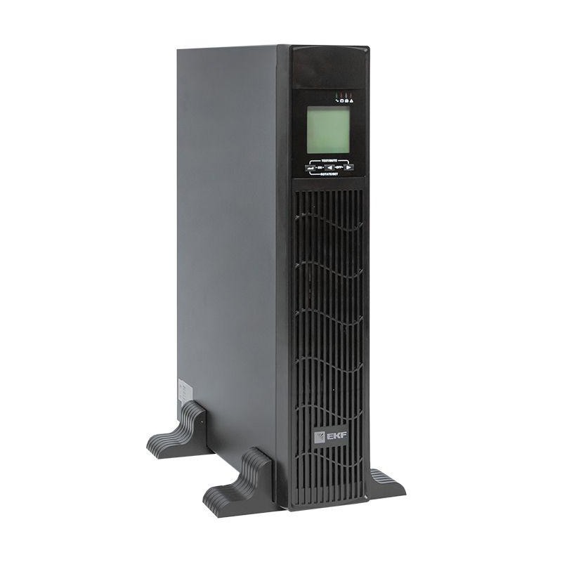 Источник бесперебойного питания линейно-интерактивный E-Power PSW 600 1000В.А для монтажа в стойку с АКБ 2х12В 7А.ч PROxima EKF 
