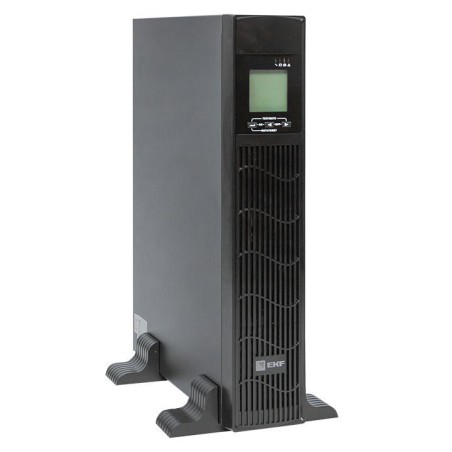 Источник бесперебойного питания линейно-интерактивный E-Power PSW 600 1000В.А для монтажа в стойку с АКБ 2х12В 7А.ч PROxima EKF 