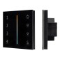 Панель Sens SMART-P43-MIX Black (230В 4 зоны 2.4G) (IP20 пластик) Arlight 028137 Панель Sens SMART-P43-MIX Black (230В 4 зоны 2.4G) (IP20 пластик) Arlight 028137