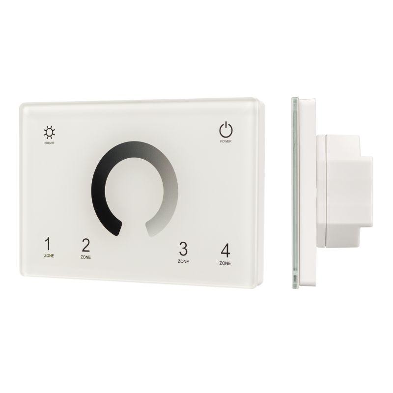 Панель Sens SMART-P79-DIM White (230В 4 зоны 2.4G) (IP20 пластик) Arlight 028398 Панель Sens SMART-P79-DIM White (230В 4 зоны 2.4G) (IP20 пластик) Arlight 028398