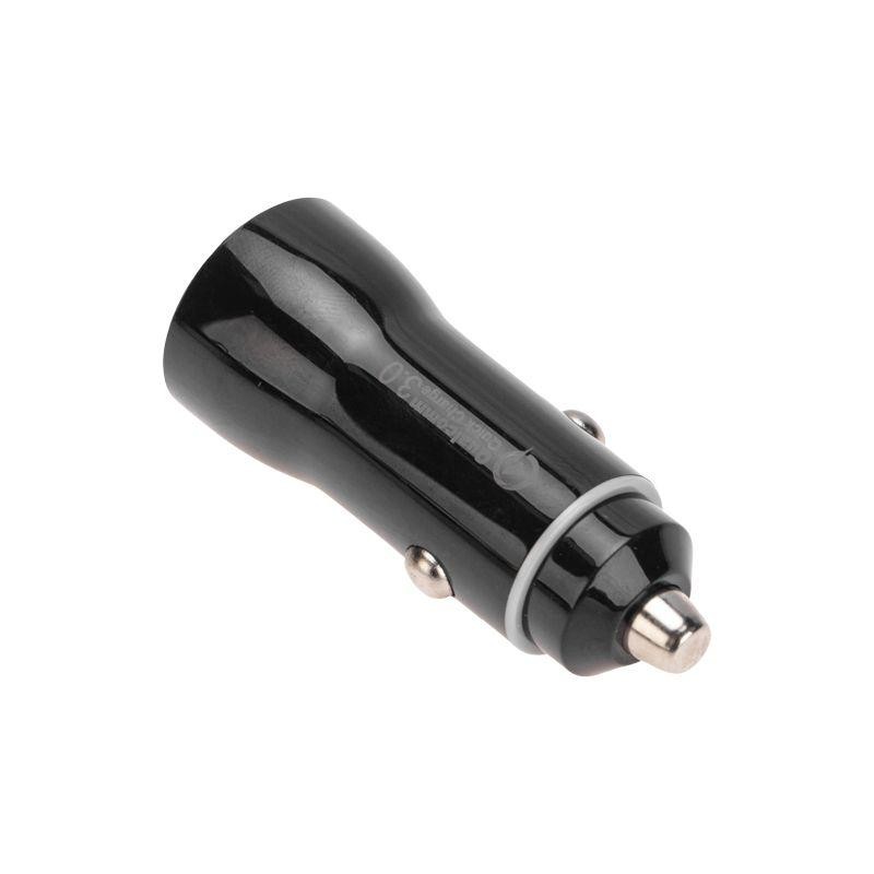 Автозарядка в прикуриватель АЗУ USB-A (QC 3.0)+USB-C (PD) 38Вт черн. Rexant 18-1200 Автозарядка в прикуриватель АЗУ USB-A (QC 3.0)+USB-C (PD) 38Вт черн. Rexant 18-1200