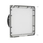 Вентилятор с фильтром RV 160/190м3/ч 230В 252х252мм IP54 RAL9005 DKC R5RV15230B Вентилятор с фильтром RV 160/190м3/ч 230В 252х252мм IP54 RAL9005 DKC R5RV15230B