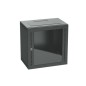 Шкаф телекоммуникационный навесной 20U 1000х600х400 дверь стекло RAL9005 DKC R5STI2040GSB Шкаф телекоммуникационный навесной 20U 1000х600х400 дверь стекло RAL9005 DKC R5STI2040GSB