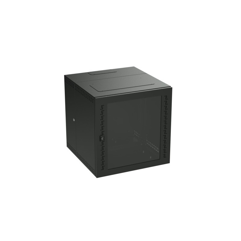 Шкаф телекоммуникационный навесной 20U (1000х600х650) дверь стекло RAL9005 DKC R5STI2065GSB