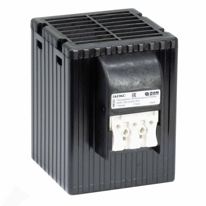 Обогреватель в пластиковом кожухе с вентилятором P-300Вт 230В DKC R5TMX300