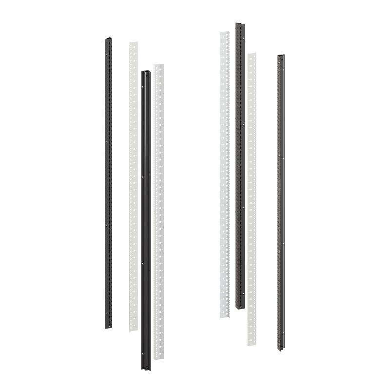 Комплект вертикальных стоек для 42U IT-CQE RAL9005 DKC RBITKMN42