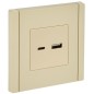Розетка USB A+C 18Вт FORTE@PIANO FP451 ваниль IEK FP-U22-018-K10 Розетка USB A+C 18Вт FORTE@PIANO FP451 ваниль IEK FP-U22-018-K10