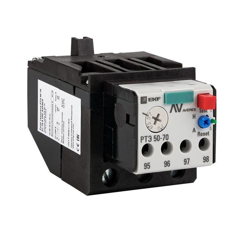 Реле тепловое РТЭ 50-70 32-50А EKF AVERES rel-50-70-32-50-av