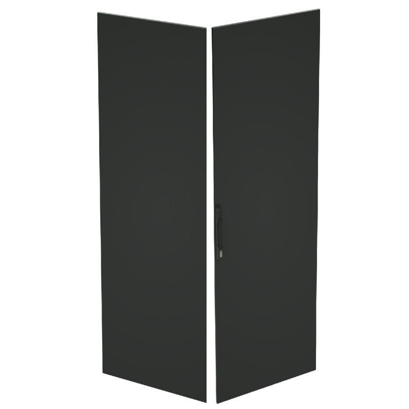 Дверь двойная сплошная IT-CQE 2200х800 RAL7035 DKC RGITCPED2280 Дверь двойная сплошная IT-CQE 2200х800 RAL7035 DKC RGITCPED2280