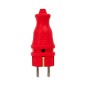 Вилка прямая 16А 2P+PE 230В IP44 каучук. красн. PROxima EKF RPS-011-16-230-44-rr Вилка прямая 16А 2P+PE 230В IP44 каучук. красн. PROxima EKF RPS-011-16-230-44-rr