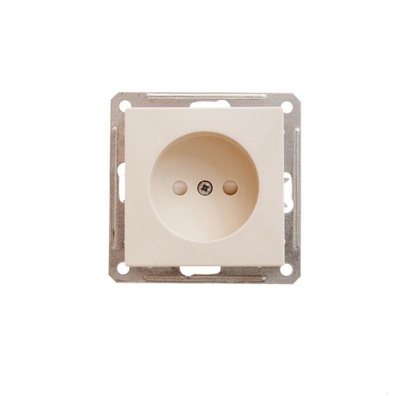 Розетка 1-м СП W59 16А IP20 без заземл. защ. шторки механизм сл. кость SE RS16-151-2-86 Розетка 1-м СП W59 16А IP20 без заземл. защ. шторки механизм сл. кость SE RS16-151-2-86