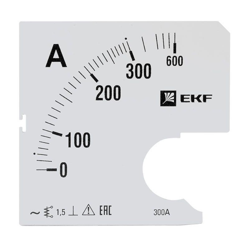 Шкала сменная для A961 300/5А-1.5 PROxima EKF s-a961-300 Шкала сменная для A961 300/5А-1.5 PROxima EKF s-a961-300
