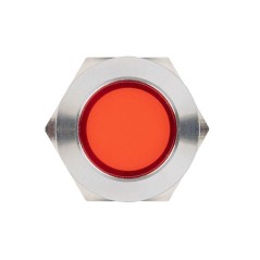 Лампа сигнальная S-Pro67 19мм красн. 24В EKF s-pro67-312