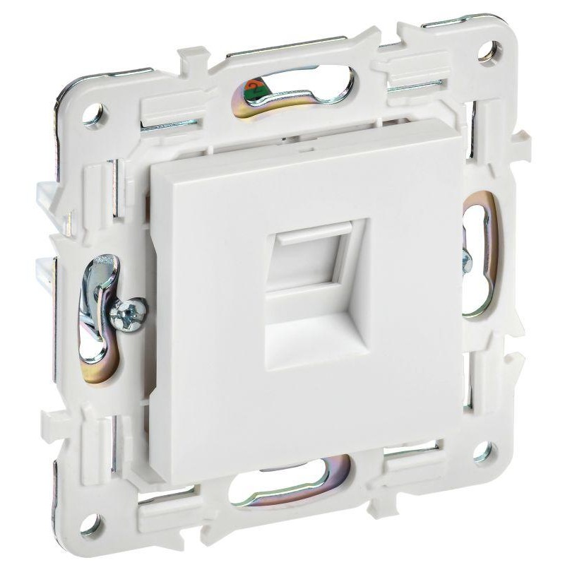 Розетка компьютерная RJ45 кат.5E SKANDY SK-K01W арктич. бел. IEK SK-K10-1-K01 Розетка компьютерная RJ45 кат.5E SKANDY SK-K01W арктич. бел. IEK SK-K10-1-K01