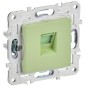 Розетка компьютерная RJ45 кат.5E SKANDY SK-K01G мятный IEK SK-K10-1-K06