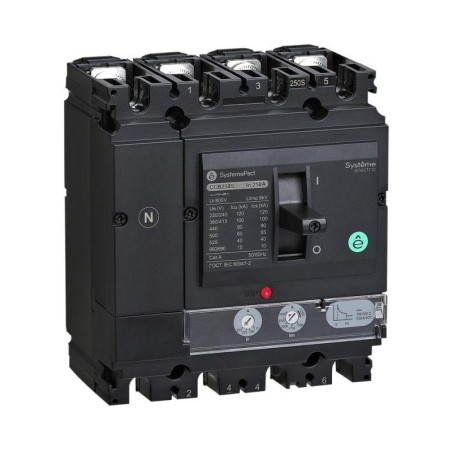 Выключатель автоматический SYSTEMEPACT CCB100 100кА 4P4D TMD16 рычаг SE SPC100S016L4DF