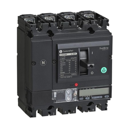 Выключатель автоматический SPC160 50кА S5.2E 4P4D 160А SE SPC160N16052E4DFC