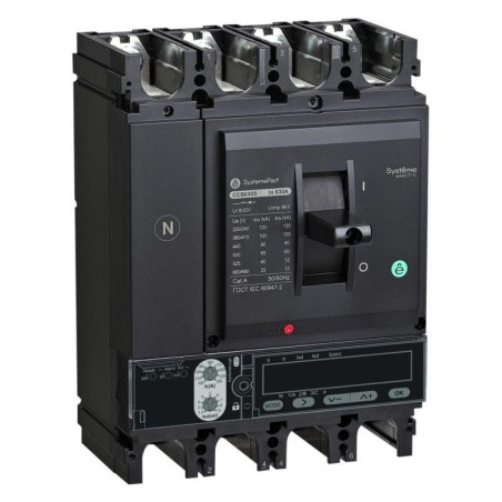 Выключатель автоматический SPC400 100кА S5.3E 4P4D 400А SE SPC400S40053E4DFC