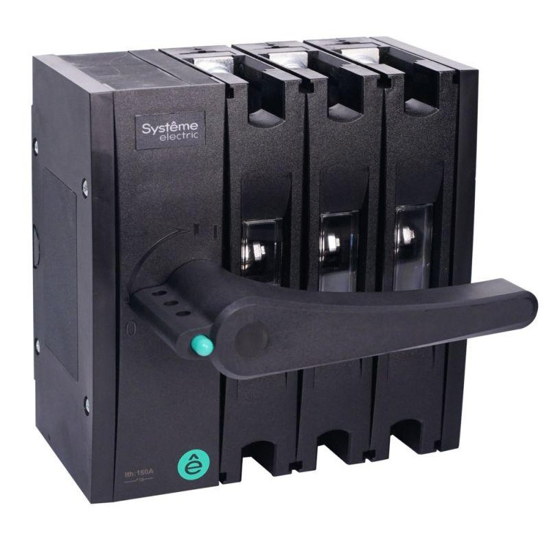 Выключатель-разъединитель SYSTEMEPACT SD160 3п 100А рукоятка фронт. слева (зак. отдельно) SE SSD01603LF0100 Выключатель-разъединитель SYSTEMEPACT SD160 3п 100А рукоятка фронт. слева (зак. отдельно) SE SSD01603LF0100