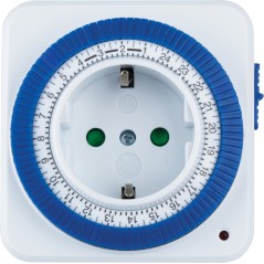 Таймер 61 558 NTR-A-S02-WH розет. электромех. Navigator 61558