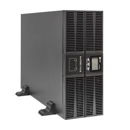 Источник бесперебойного питания двойного преобразования E-Power SW900G4 6000В.А 1ф для монтажа в стойку 230В с АКБ 16х12В 7А.ч E