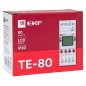 Таймер электронный двухканальный ТЭ-80 24-230В EKF te-80-24-2 Таймер электронный двухканальный ТЭ-80 24-230В EKF te-80-24-2